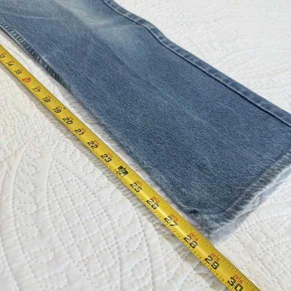 Vintage Levis 517 40517-0215 Blue Denim Jeans Mens Size 36x36 Made‎ in USA
